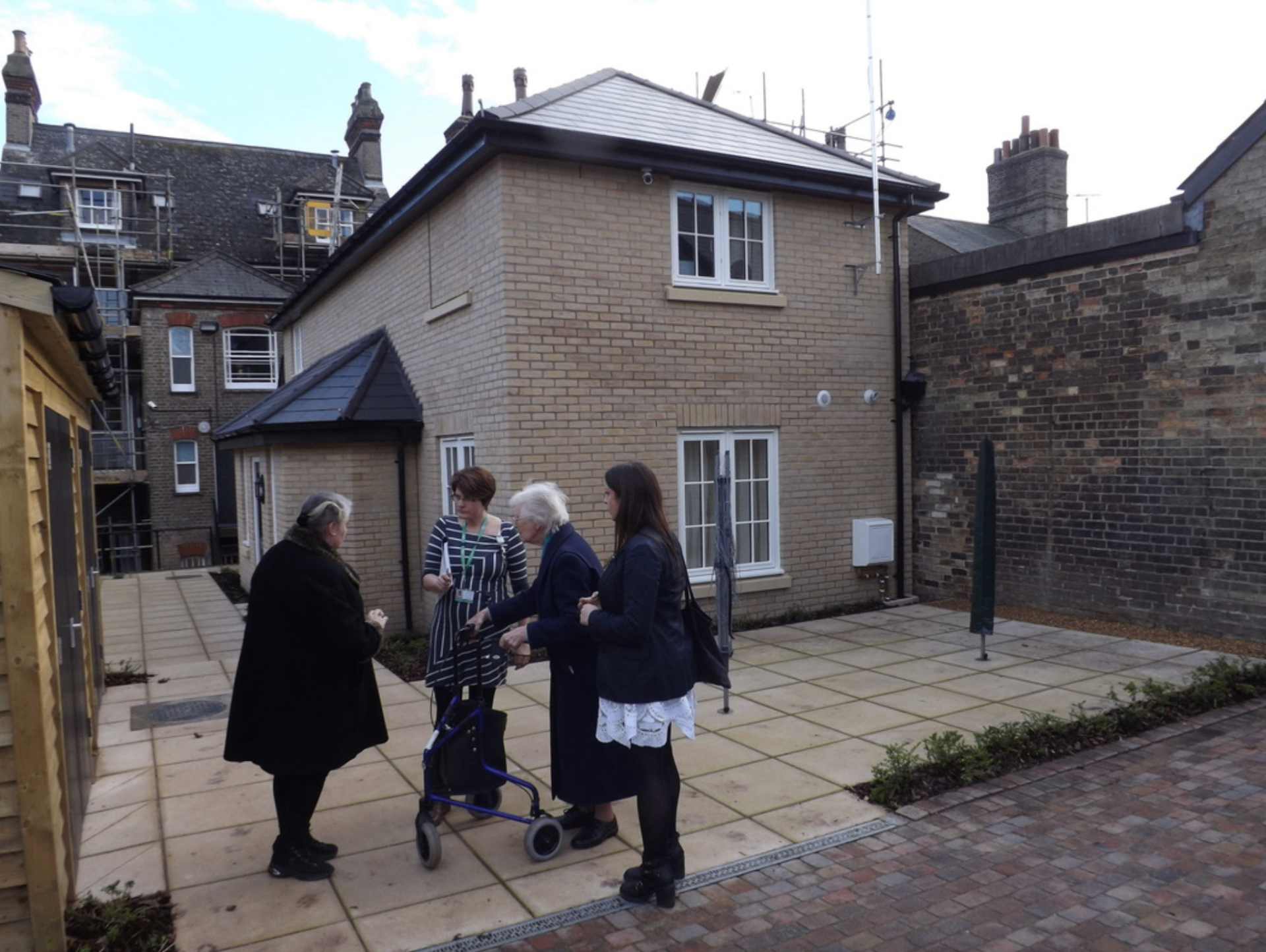 The completed Whitworth House extension building